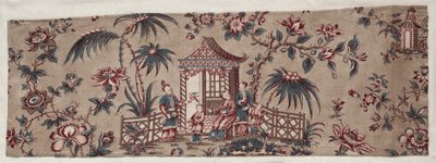 Chinoiserie Design, tidigt 1800-tal. av Unbekannt