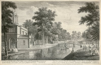 Chiswick House, Hounslow, London, 1750 av Unbekannt