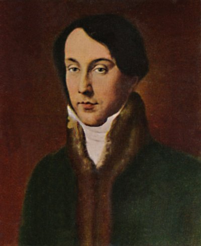 Chopin 1810-1849. - Målning av Hayez, 1934. av Unbekannt
