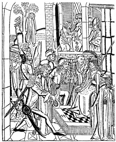 Kristus före Pilatus, 1488 1964 av Unbekannt