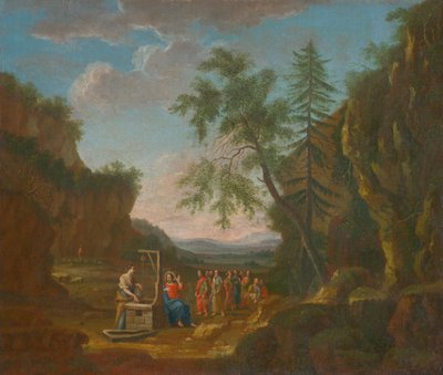 Christ by the Well av Unbekannt