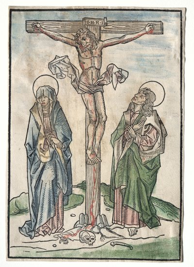 Kristus på korset, 1400-talet. av Unbekannt