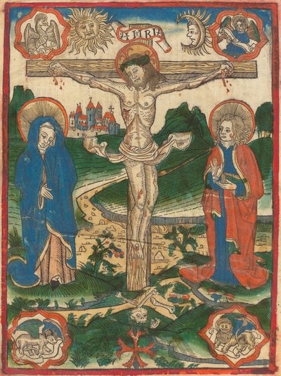 Kristus på korset, 14801500. av Unbekannt