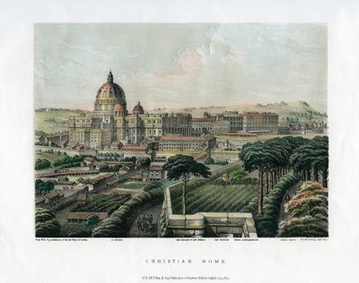 Christian Rome, Italien, c1865 av Unbekannt