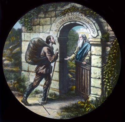 Christian vid porten, c1910. av Unbekannt