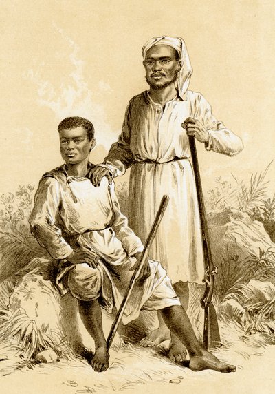 Chuma och Susi, 1800-talet av Unbekannt