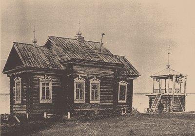 Kyrkan för presentation av den heliga jungfru Maria, Dudinka, 1910-talet av Unbekannt