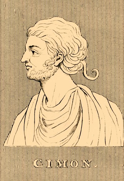 Cimon, c510-450 f.Kr., 1830. av Unbekannt