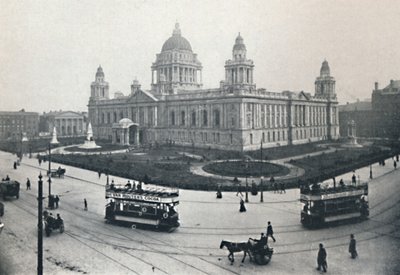 Stadshuset, Belfast, 1917 av Unbekannt