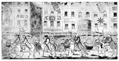 City Horsemanship eller procession till St Pauls, 1789 av Unbekannt
