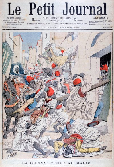 Inbördeskrig i Marocko, 1903 av Unbekannt