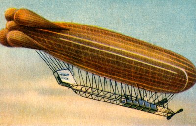 Clément-Bayard nr 1 luftskepp, 1908, 1932. av Unbekannt