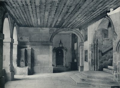 Klosterpump och halltrappor, 1926 av Unbekannt