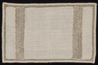Duk med bevingade och tvåsvansiga djur, 1600-1700-tal. av Unbekannt