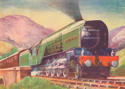 Cock O The North Locomotive, L.N.E.R., i högländerna, 1940 av Unbekannt