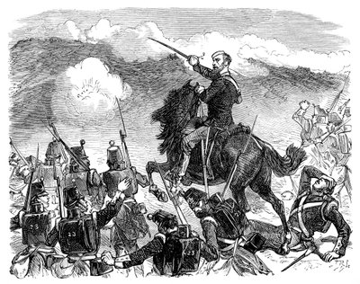 Codringtons brigad vid slaget vid Alma, Krimkriget, 1850-talet, 1888 av Unbekannt