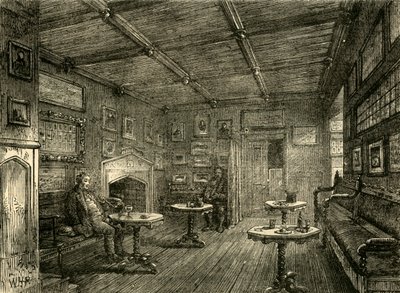 Kafferum vid St. Johns Gate, c1872. av Unbekannt