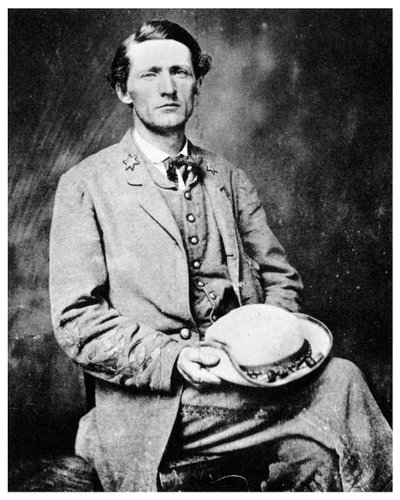 Överste John Singleton Mosby, amerikansk förbundssoldat, 1860-talet 1955 av Unbekannt
