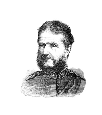 Överste Nugent, chef för de kungliga ingenjörerna, c1882 av Unbekannt