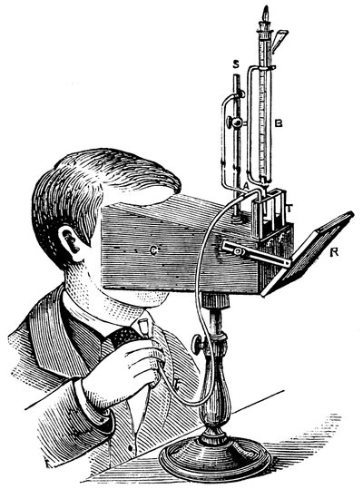 Kolorimeter, efter design av Labilliardiere med modifikationer av Salleron, 1871 av Unbekannt