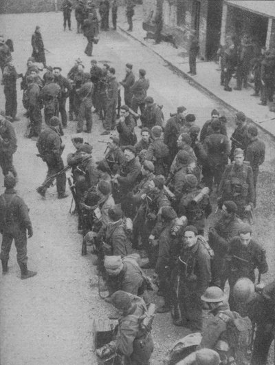 Commando Raiders som genomborrade kanalförsvaret i Boulogne, 1942 av Unbekannt