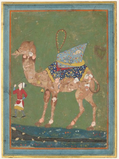 Composite Camel with Attendant, tredje kvartalet 1500-talet. av Unbekannt