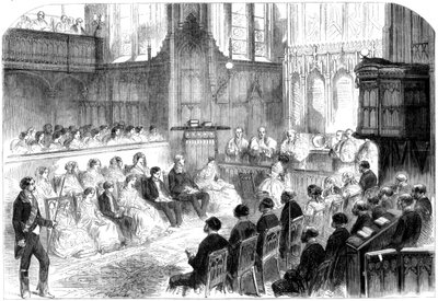 Konfirmation av den kungliga prinsessan, Windsor Castle, 1856 av Unbekannt
