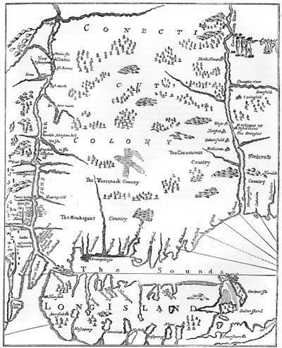 Connecticut, c1600-talet c1880 av Unbekannt