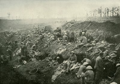 Consolidating A Captured Position, 1919. av Unbekannt