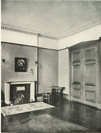 Kontrasterade interiörer: Regency - Mecklenburgh Square, Bloomsbury, 1938 av Unbekannt