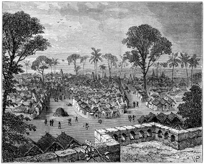 Coomassie, Ashantikriget, Afrika, 1900 av Unbekannt