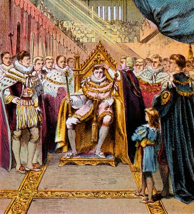 Georg IV:s kröning, 1820, c1850-talet av Unbekannt