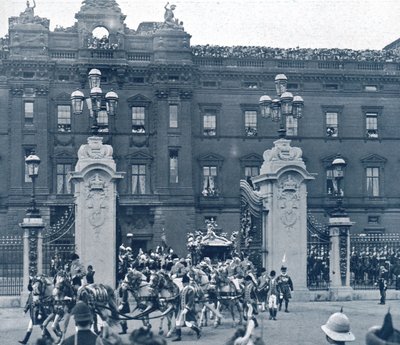 Kröning av kung George V och drottning Mary, London, 1911. av Unbekannt