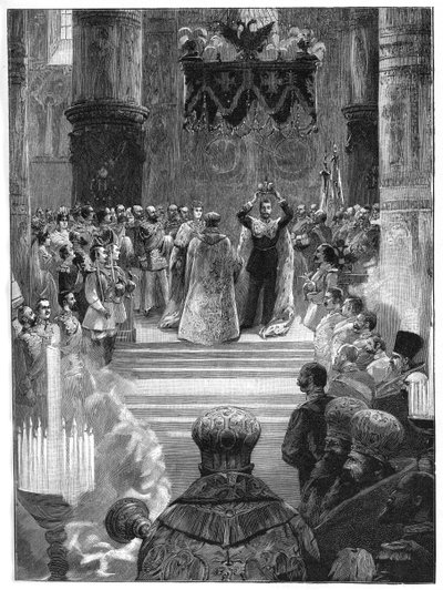 Kröning av tsar Nicholas II, 26 maj 1896, 1900 av Unbekannt