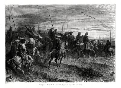 Kosacker, 1886 av Unbekannt