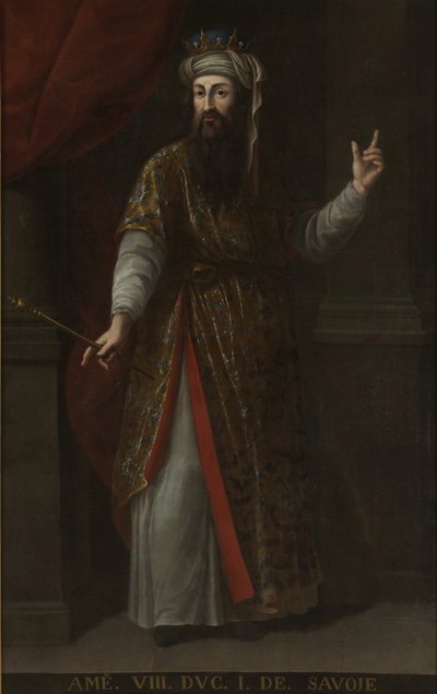 Greve Amadeus VIII av Savojen 1383-1451 av Unbekannt