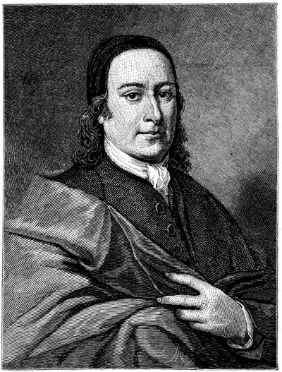 Greve Nicolaus Ludwig von Zinzendorf 1700-1760, tysk teolog av Unbekannt