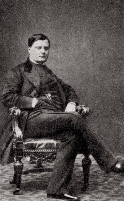Greve Walewski, fransk statsman, 1854 av Unbekannt