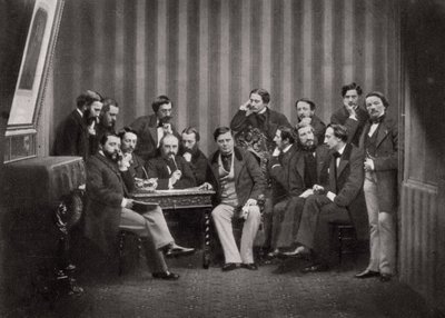 Greve Walewski, fransk statsman, 1860 av Unbekannt