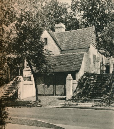 Country House för Mr. Edwin C. Duble, Forest Hills. Arkitekt, Frank Forster, c1928 av Unbekannt