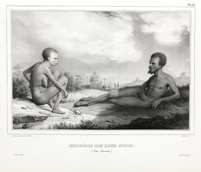 Ursprungspar från Tasmanien (Australien) av Unbekannt