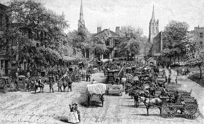 Court House Square, Lexington, Kentucky av Unbekannt