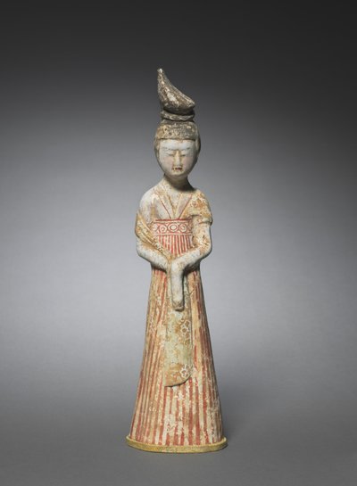 Hovdam med High Chignon, ca. 700-750. av Unbekannt