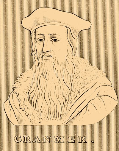 Cranmer, 1489-1556, 1830. av Unbekannt