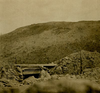 Kullen vid Les Éparges, norra Frankrike, c1914-c1918. av Unbekannt