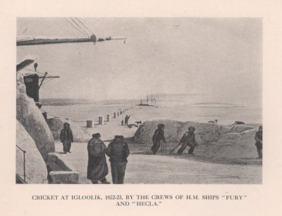 Cricket i Igloolik, 1822-1823 1912. av Unbekannt