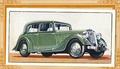 Crossley 10 Regis Saloon, c1936 av Unbekannt