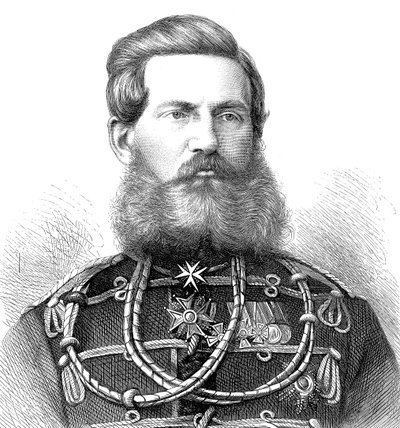Kronprins Fredrik William av Preussen, 1870. av Unbekannt