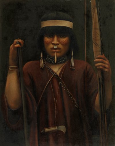 Cunivo Indian, ca. 1890-1892. av Unbekannt