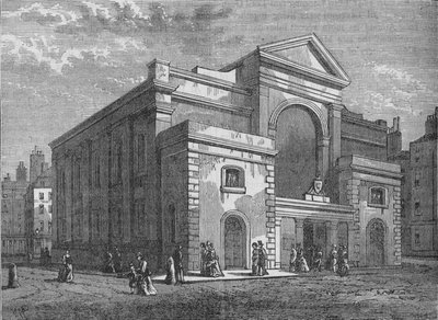 Curzon Chapel, Mayfair, Westminster, London, c1875 1878 av Unbekannt